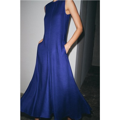 ZW COLLECTION LINEN BLEND DRESS