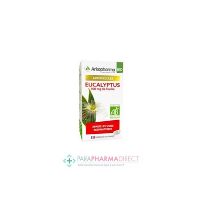 ArkoPharma ArkoGélules - Eucalyptus - Apaise les Voies Respiratoires - BIO 45 Gélules