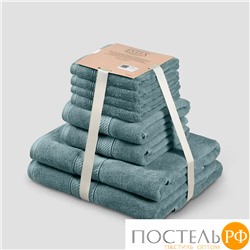 ESTIA МАРТОС мятн К-т полотенец 30х50-4/50х80-2/70х130-2, 100% хлопок, 500 г/м2
