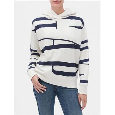 Gap Logo Print Pullover Hoodie