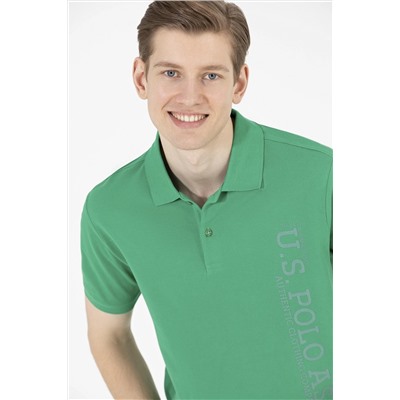 Erkek Yeşil Polo Yaka Tişört