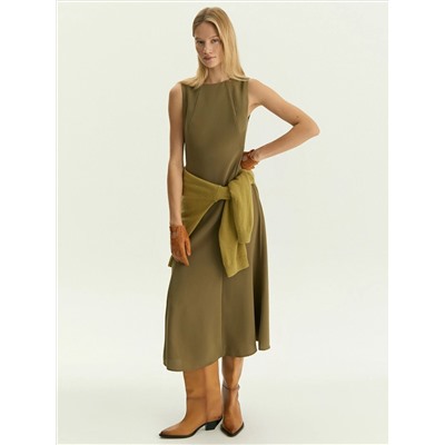 Платье без рукавов, PL1762/savour