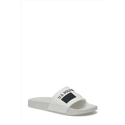 U.S. Polo Assn., 101685213 Nıco 4fx Erkek Terlik A101685213 Beyaz