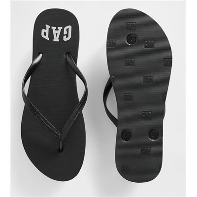 Gap Logo Flip Flops