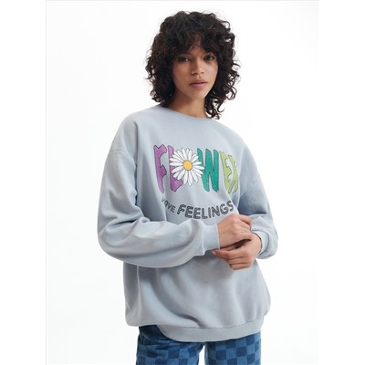 Bedrucktes Sweatshirt