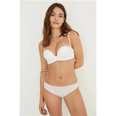 SUPERB Sujetador sin tirantes súper push up microfibra