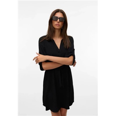 Платье с V-вырезом из лёгкой и дышащей ткани Vero Moda   Экспорт