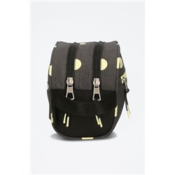 Neceser Leire Gris y amarillo