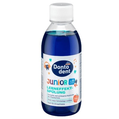 Mundspülung Kinder Lerneffekt, 6 bis 12 Jahre, 200 ml