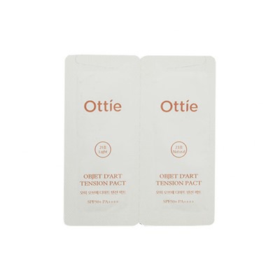 [Sample] Objet D'art Tension Pact ＃21+＃23 (10ea), Пробник Тональное средство кушон с защитой от ультрафиолета SPF50+ PA