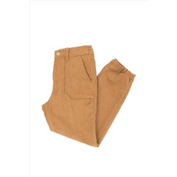 Kız Çocuk Camel Kanvas Pantolon