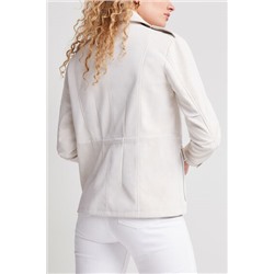 Chaqueta recta bolsillos