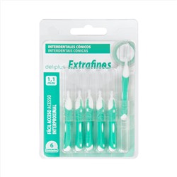 Deliplus Extra Fine Конические межзубные щетки