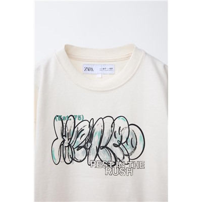 CAMISETA ESTAMPADO GRAFFITI