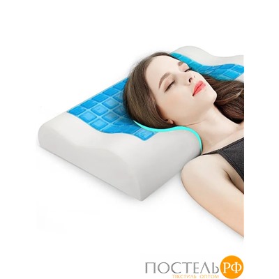 Подушка Arya Гелевая В Сумке 50X30X10 Memory Foam