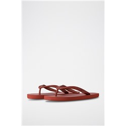 Chanclas Rojo