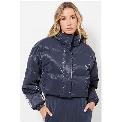 Anorak con capucha - Azul marino