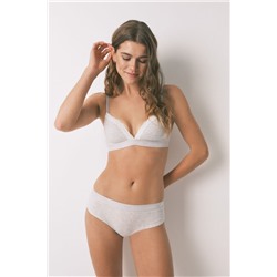 Sujetador triangular CHARMING algodón gris