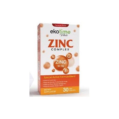 Ekotime Zinc 30 таблеток