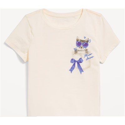 Short-Sleeve Graphic T-Shirt for Girls