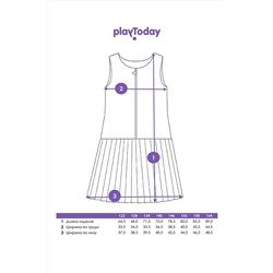 Сарафан PLAYTODAY, 1124740