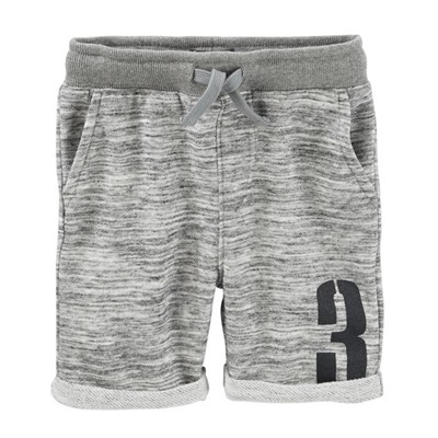 FRENCH TERRY VARSITY SHORTS