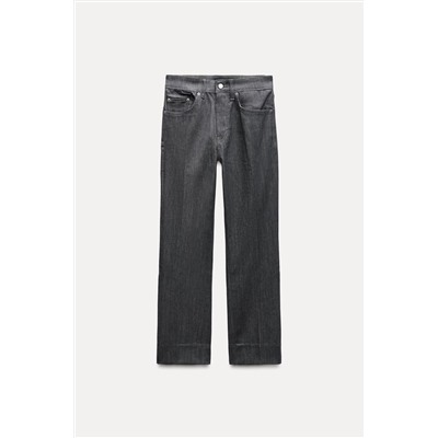 ZW COLLECTION BOOTCUT HIGH-WAIST CROPPED JEANS