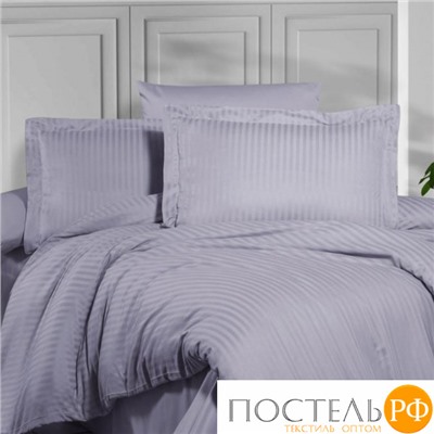 Постельное белье "Карвен" Stripe Satin 1,5 спальн. N 162-SS 002 сиреневый