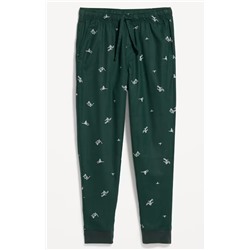 Flannel Pajama Joggers for Men