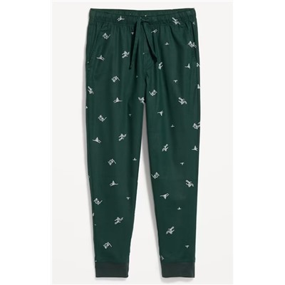 Flannel Pajama Joggers for Men