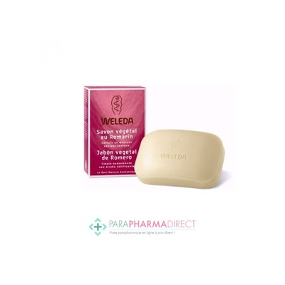 Weleda Savon Végétal au Romarin 100g