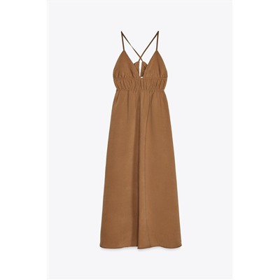 FLOWING MIDI DRESS