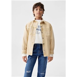 Sobrecamisa denim -  Niño | MANGO OUTLET España