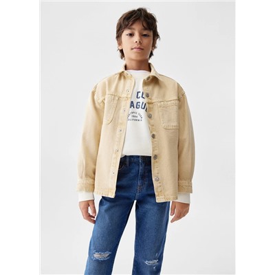 Sobrecamisa denim -  Niño | MANGO OUTLET España