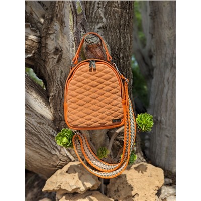 AB.Z · Pelle · mochila 421 correas Naranja-(110)-6 (3)