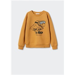 Sudadera algodón dibujo -  Niño | MANGO OUTLET España