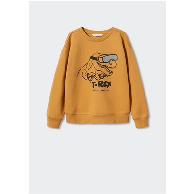 Sudadera algodón dibujo -  Niño | MANGO OUTLET España