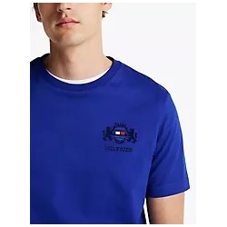 Embroidered Flag Crest T-Shirt