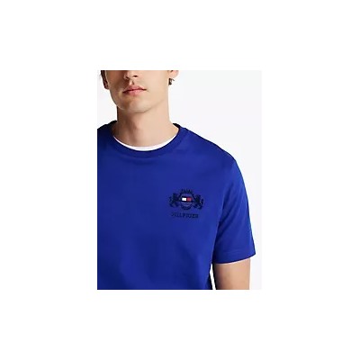 Embroidered Flag Crest T-Shirt