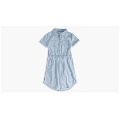 Big Girls Short Sleeve Western Dress