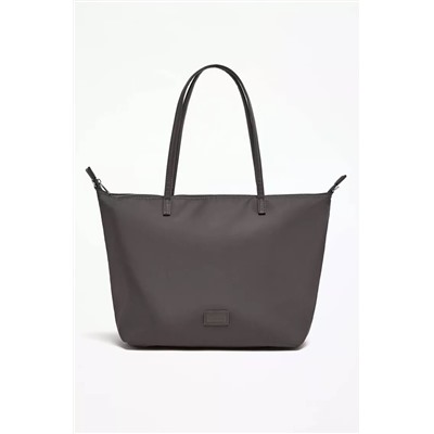 Large nylon shopper bag