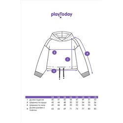 Худи PLAYTODAY, 1121622