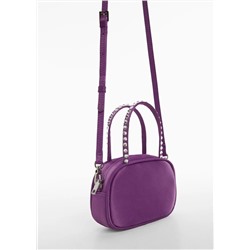 Bolso mini satinado -  Mujer | MANGO OUTLET Melilla