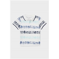 Poloshirt - Bio-Baumwolle - gestreift