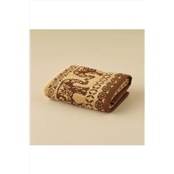 Bella Maison Kahverengi %100 Pamuk Africana Marlin Yüz Havlusu Kahverengi (50x75 cm) 6004YHAV0079