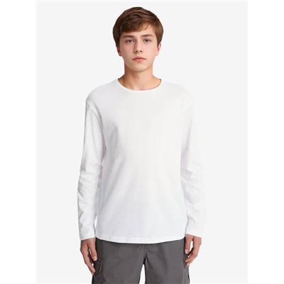 Хлопковый лонгслив для школы