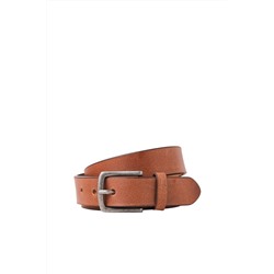 Cinturón de piel caprina Camel