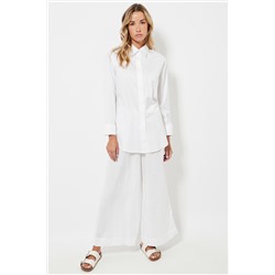 Camisa relaxed fit - Blanco