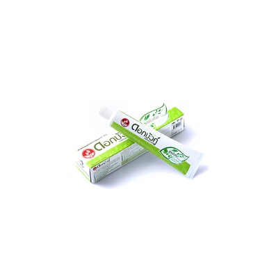Черная зубная паста Двойной лотос (Twin Lotus) 100 гр / Dok Bua Ku Twin Lotus 100 g