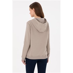 Kadın Taş Kapüşonlu Sweatshirt